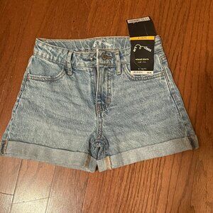 Girls denim shorts nwt